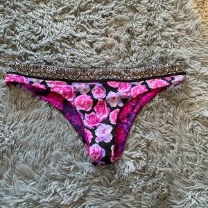 Super cute reversible floral bikini bottoms